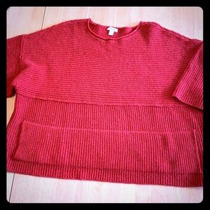 J. Jill (Pure Jill collection) adorable red crop